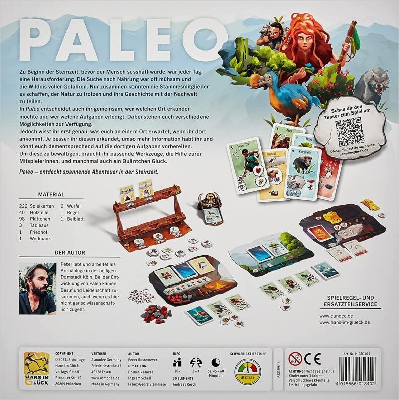 Paleo Brettspiel Kennerspiel des Jahres 2021
