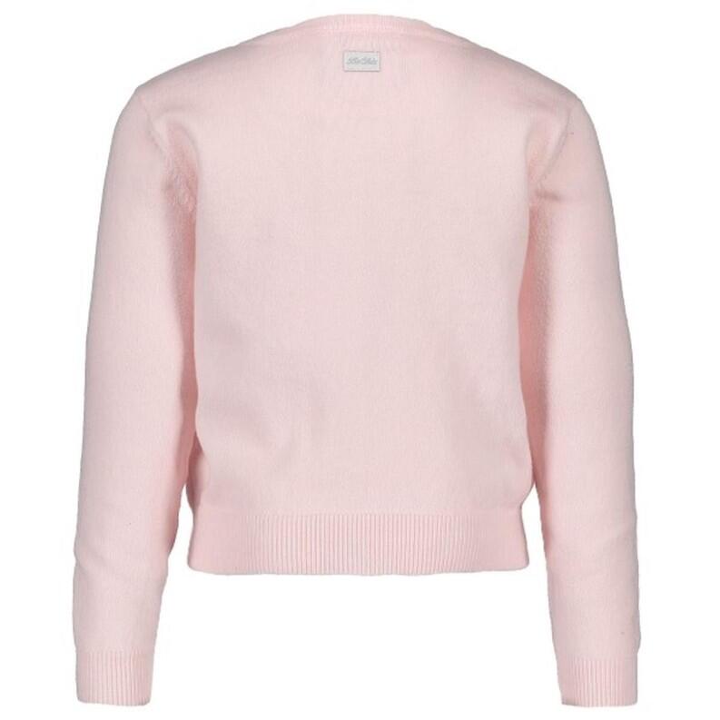 Le Chic Baby Jacke festlich mit Strasskragen rosa