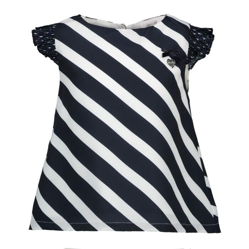 Le Chic Kinder Mädchen Bluse gestreift