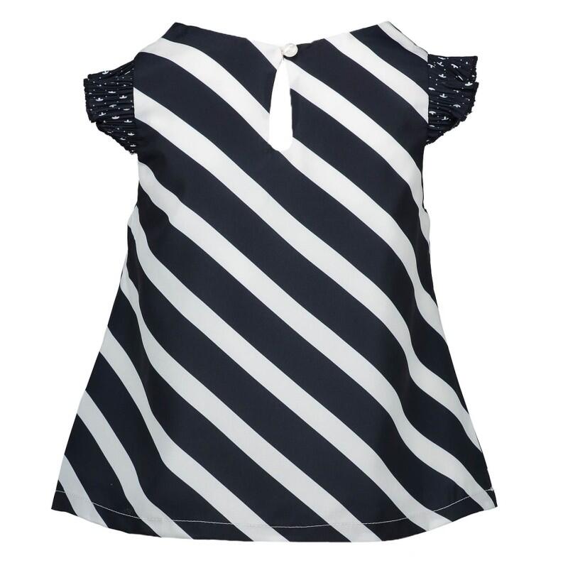 Le Chic Kinder Mädchen Bluse gestreift