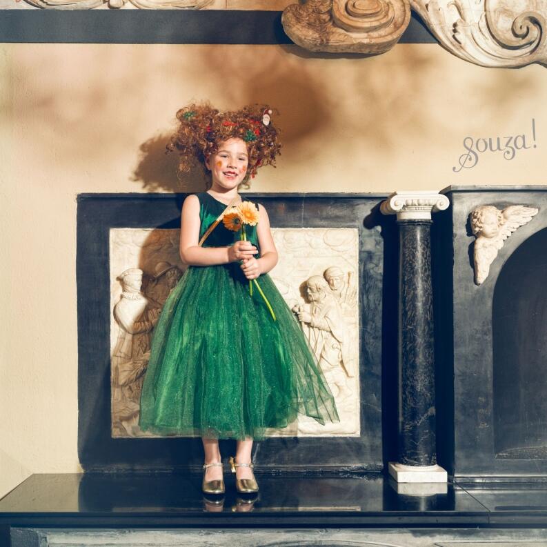 Souza Mädchen Prinzessin Kleid Partykleid Luisa grün