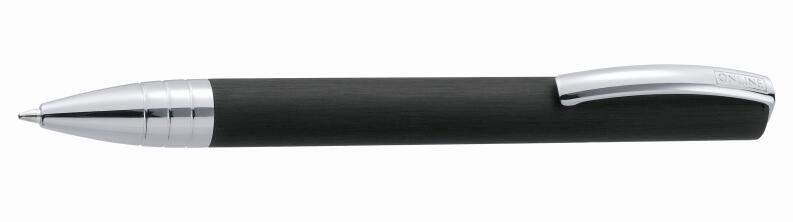 ONLINE Kugelschreiber Aluminium Vision Farbwahl - Schwarz