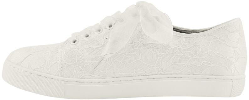 Happy Girls festliche Kinderschuhe Kommunion Spitze ecru