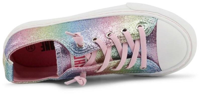 Shone Kinderschuhe Sneakers Glitter pink