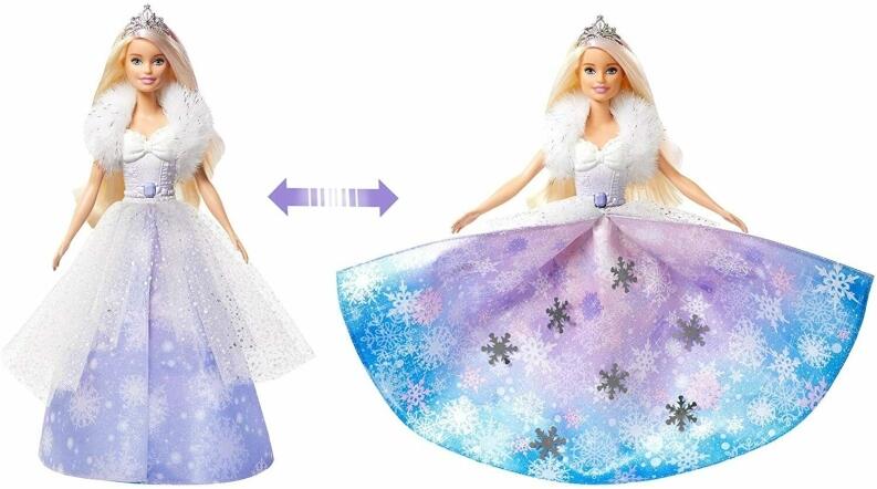 Mattel Barbie Dreamtopia Schneezauber Prinzessin