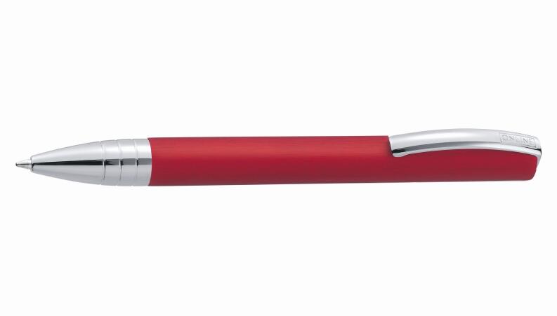 ONLINE Kugelschreiber Aluminium Vision Farbwahl - Rot