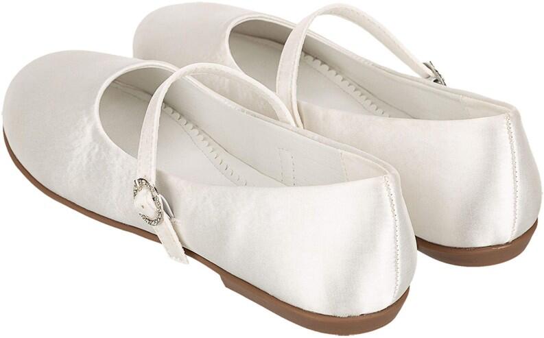 Danamade festliche Kinderschuhe Ballerinas Kommunion Yara ecru