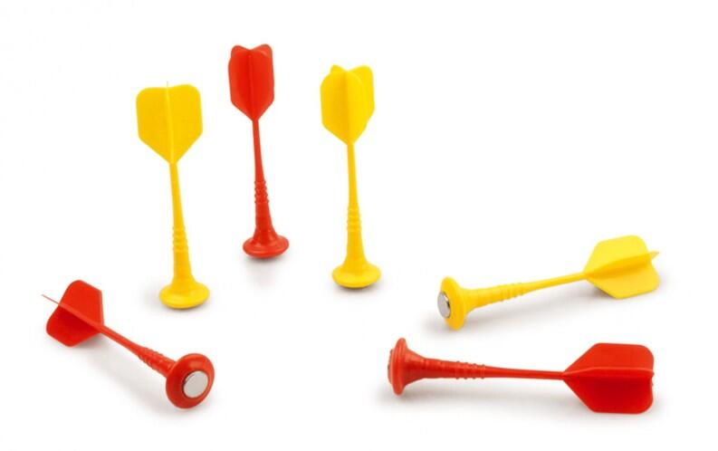 Scratch Dart Ersatzteile Pfeile rot gelb