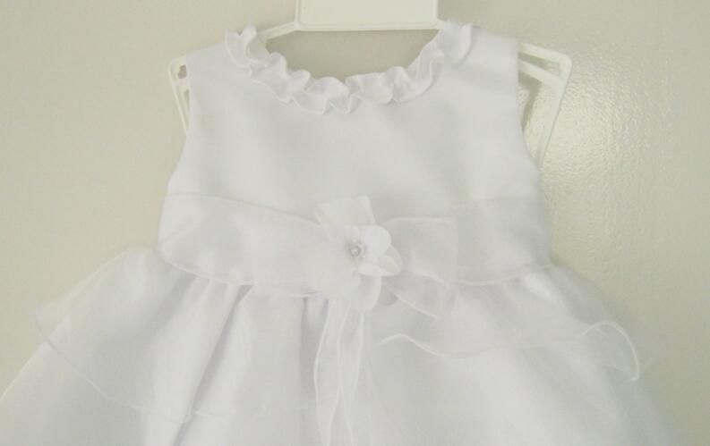 Kid Collection Taufkleid festliches Babykleid Lara weiß