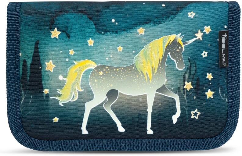 Belmil Schulranzen-Set Classy 4-tlg. Glitzerndes Einhorn