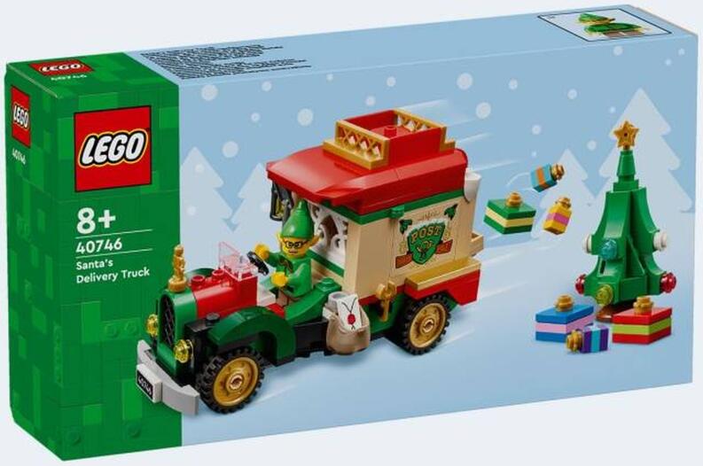 LEGO Weihnachten Lieferwagen des Weihnachtsmanns
