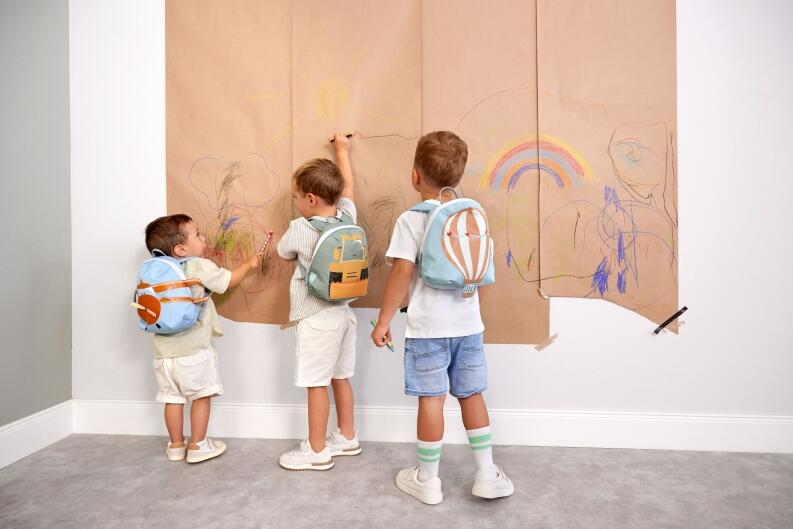 Lässig Kindergartenrucksack Mini Heißluftballon