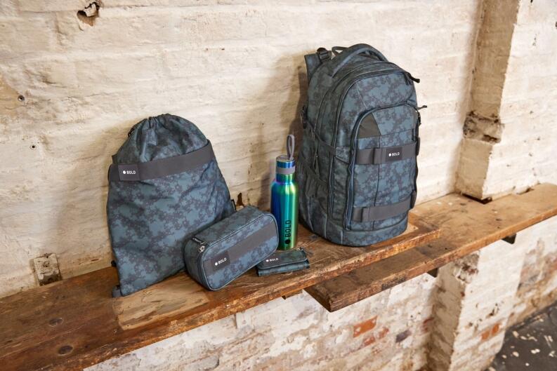 Lässig Sportbeutel BOLD Spots blau