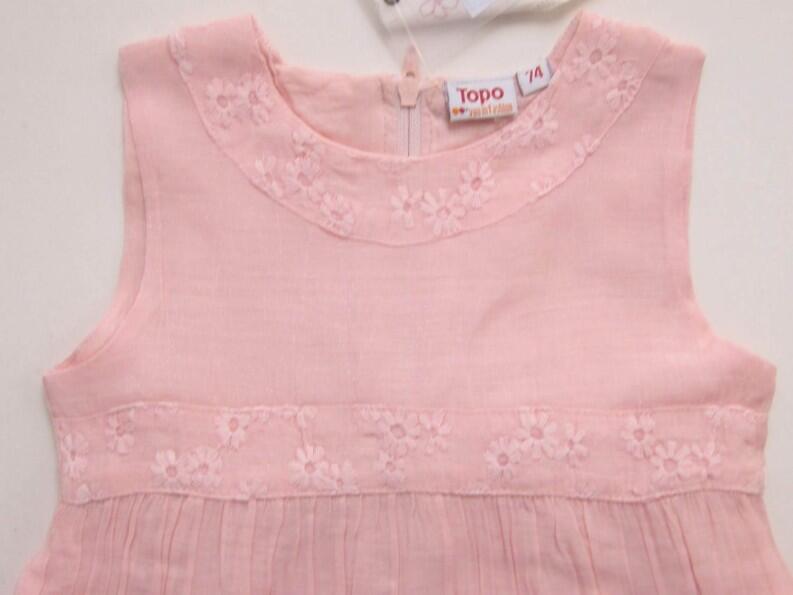 Topo Baby Kleid mit Stickerei Lea