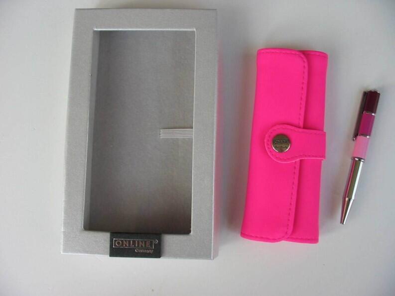 ONLINE Set Kugelschreiber PICCOLO TRI COLOR pink