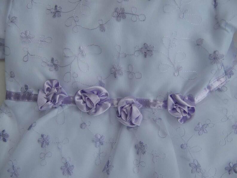 TipTop festliches Babykleid Mädchen Kleid Lilly weiß-lila