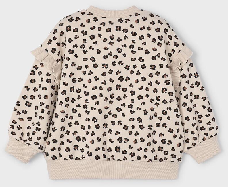 mayoral Mädchen Sweatshirt mit Volants beige