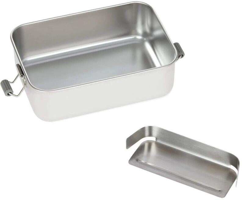 Lässig Bold Brotdose Lunchbox Edelstahl Rainbow innen