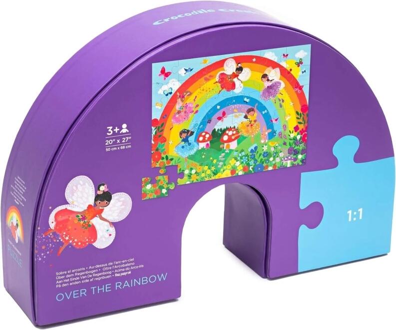 Crocodile Creek Boden Puzzle 36 Teile Over The Rainbow