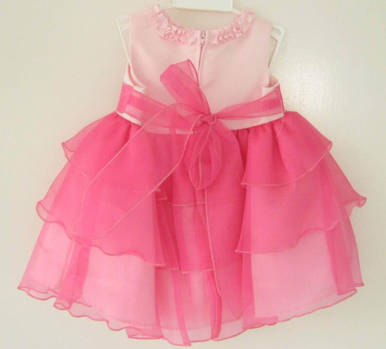 Kid Collection festliches Babykleid Lara rosa pink