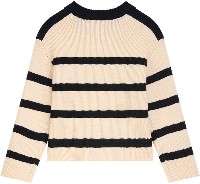 DANAMADE Teens Mädchen Strick Pullover Tea Ecru