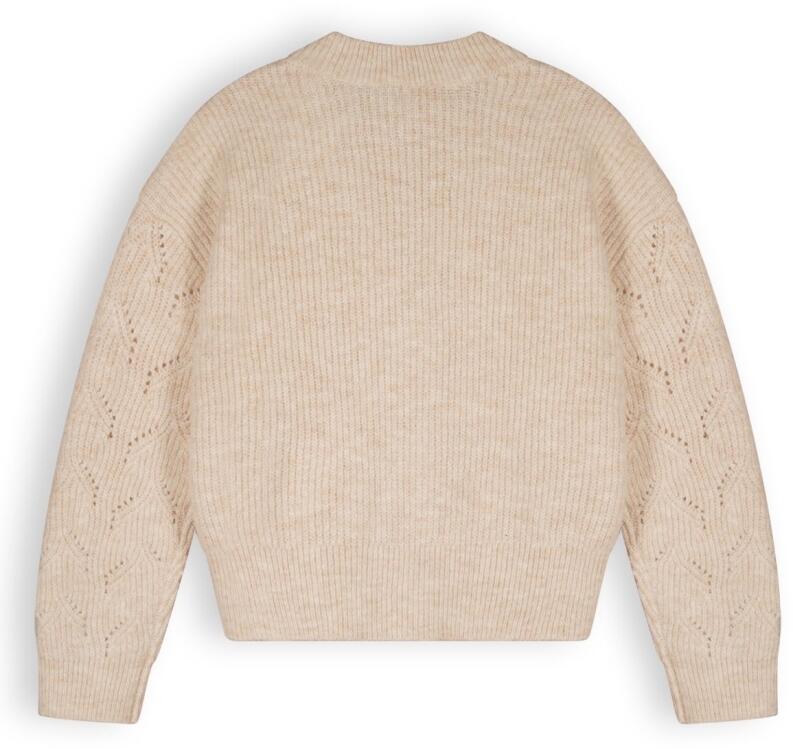 Nono Mädchen Strickjacke Jacke Nova beige