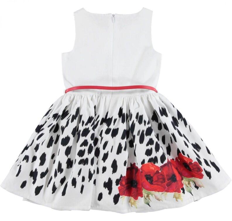 Sarabanda festliches Mädchen Kleid Mohnblüte