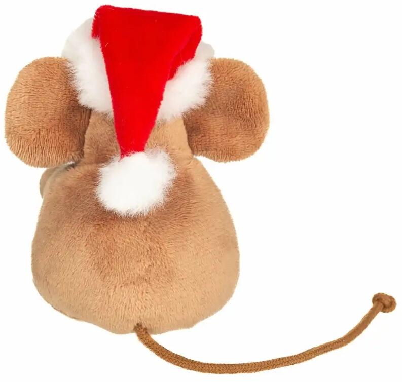 Teddy Hermann Weihnachten Weihnachtsmaus mit Geschenk