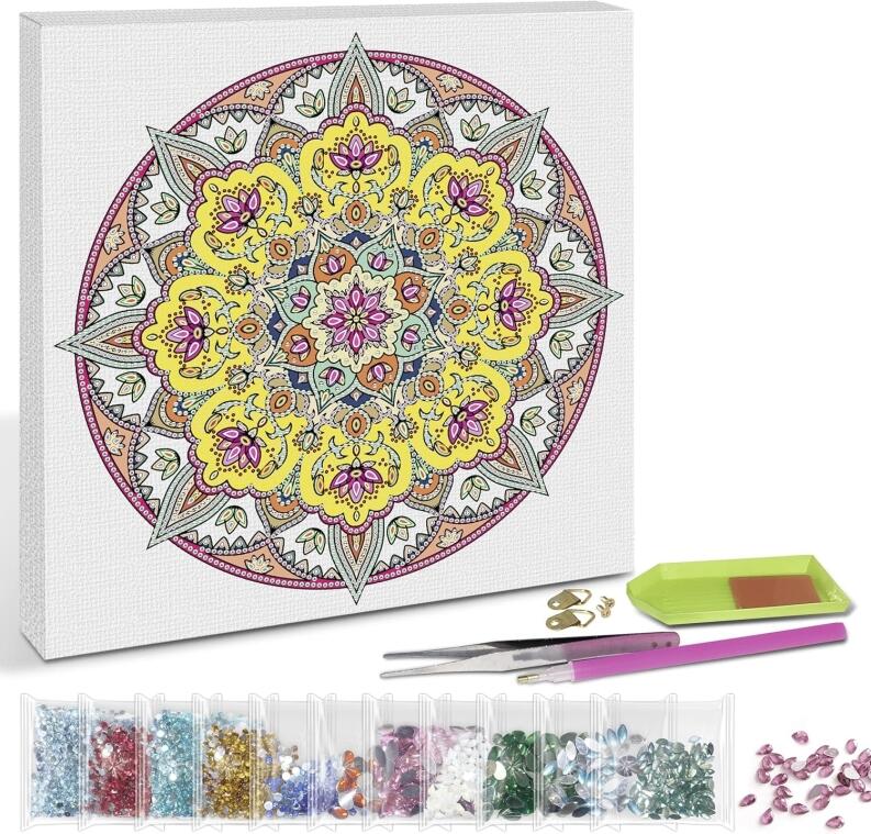 Ursus Diamond Painting Mandala Set 3