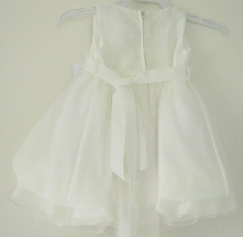 LILY KIDS festliches Babykleid Taufkleid Bella ivory