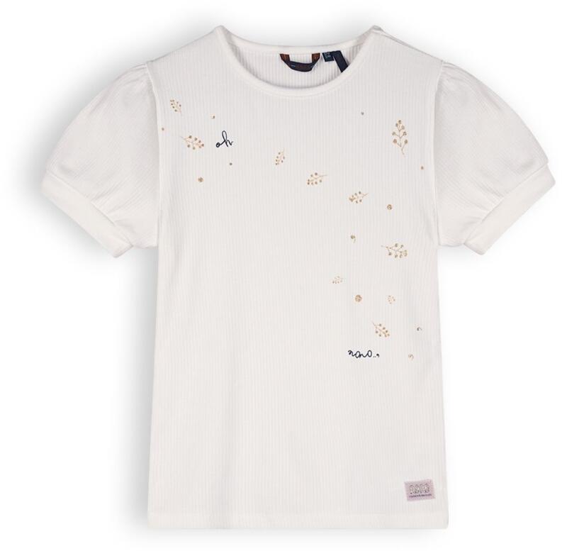 Nono Kinder Mädchen T-Shirt Kyoto ecru