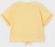 mayoral Kinder Mädchen Shirt mit Knotung gelb