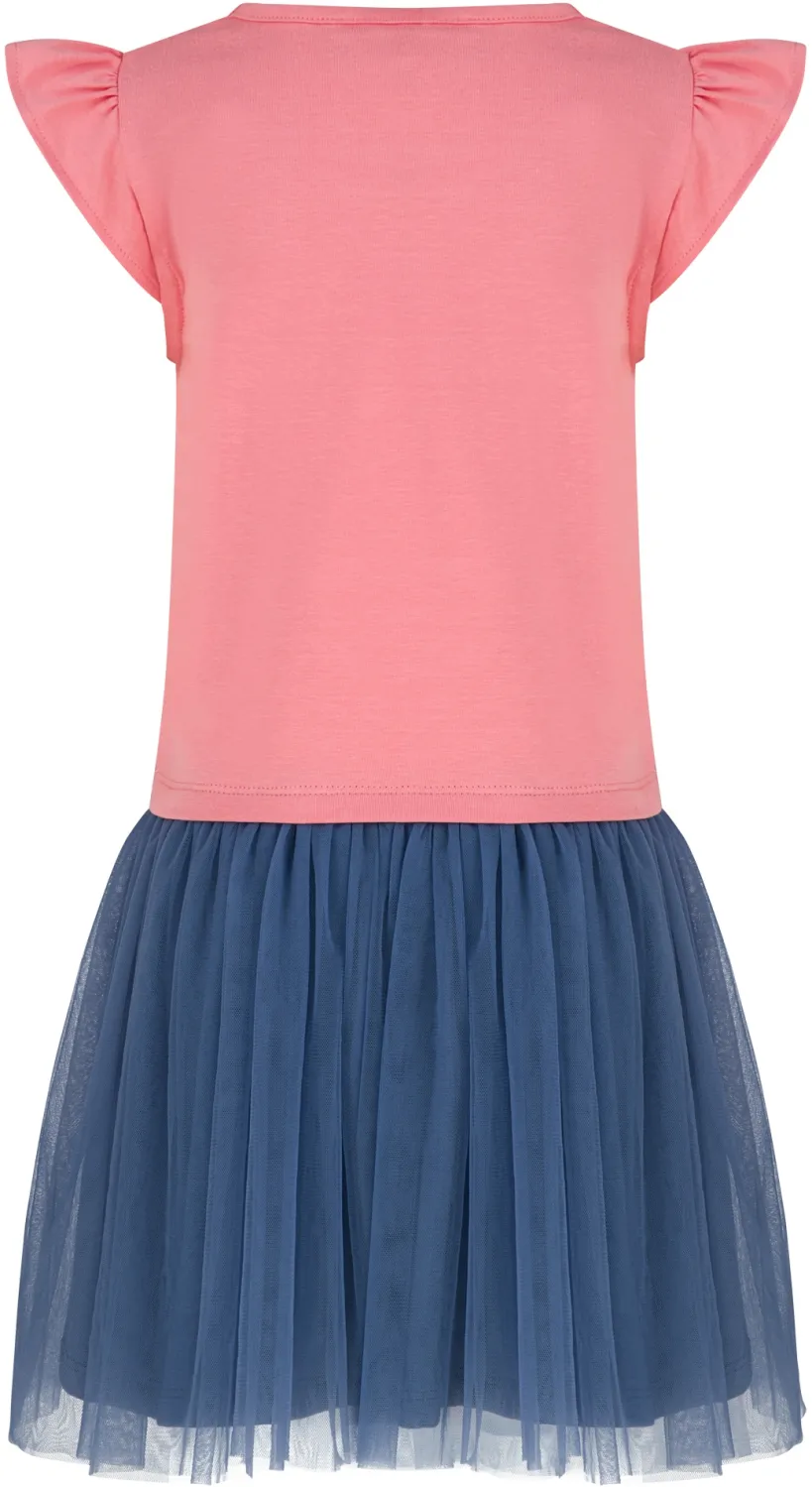 Happy Girls Mädchen Kleid flamingo