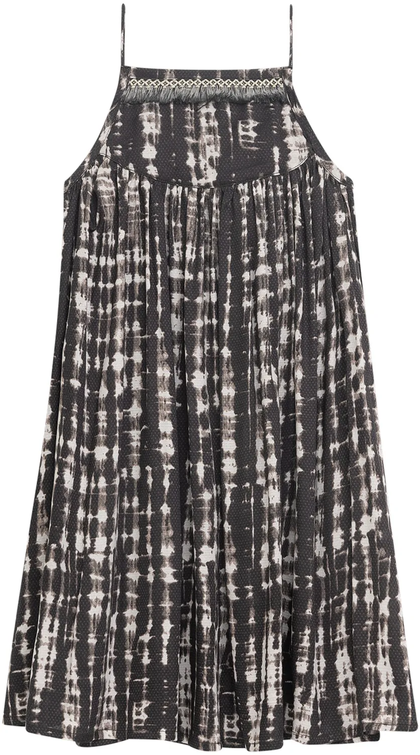 Danamade Teens M&auml;dchen Kleid Sommerkleid Tamira schwarz