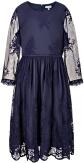 Happy Girls Teens Kleid Kinderkleid festlich Konfirmation Iris blau