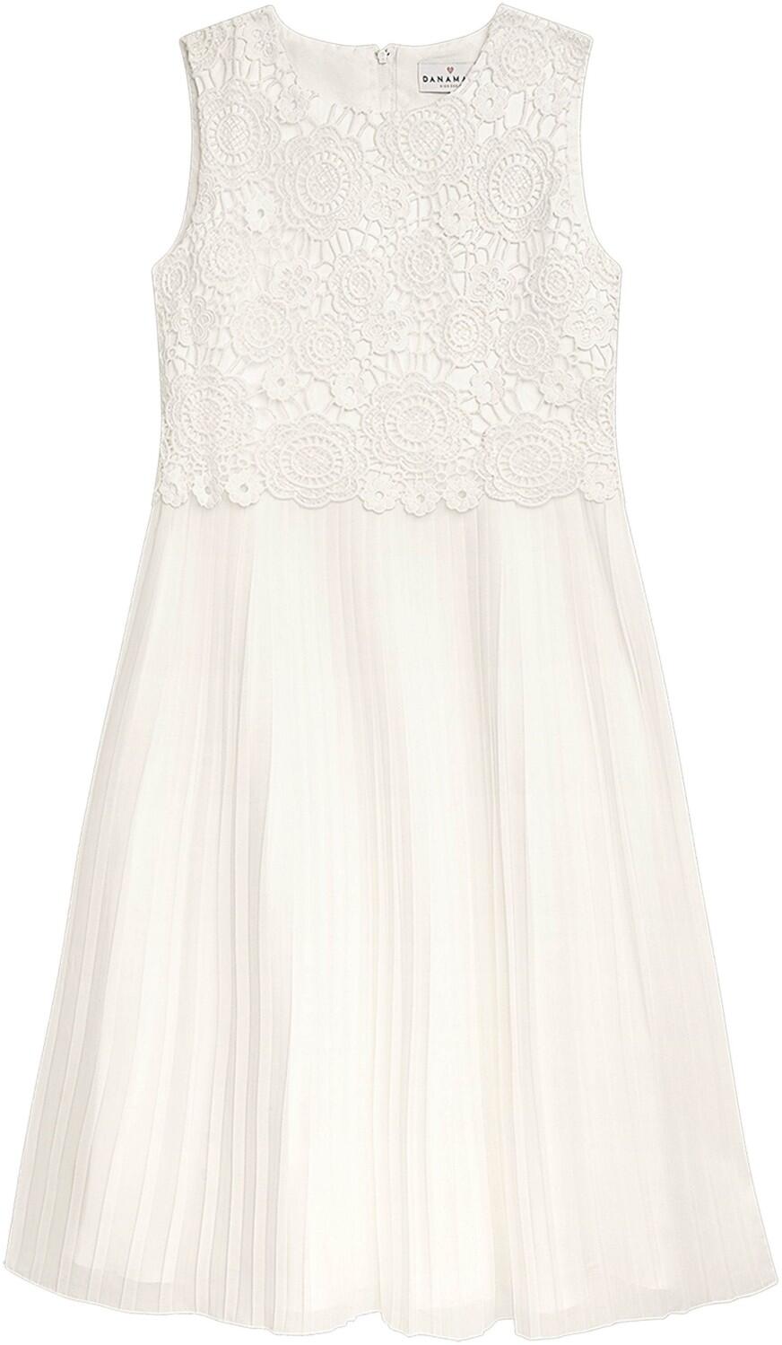 DANAMADE Kommunionkleid festliches Kinderkleid Zuzanna ecru