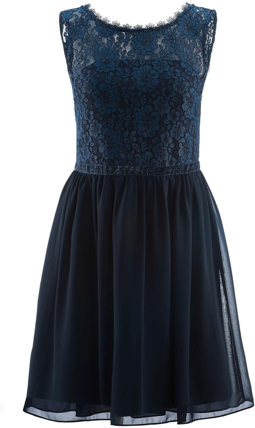 Happy Girls festliches Teens M&auml;dchen Kleid Konfirmation blau