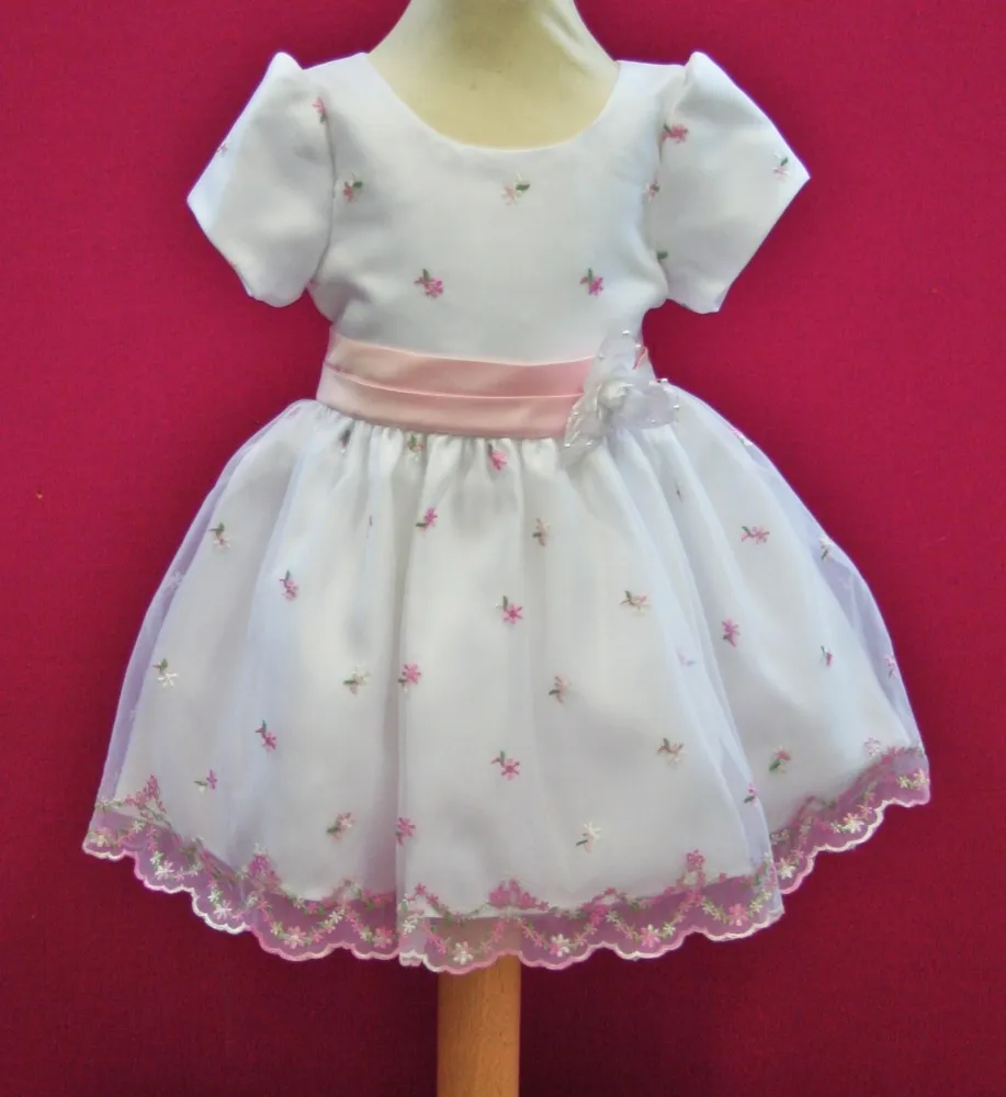 Festliches Babykleid M&auml;dchenkleid Bl&uuml;mchen