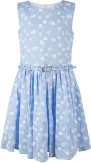 Happy Girls Kinder Sommerkleid Punkte hellblau