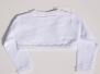 KINDERIT Baby Bolero Strick Perlen weiß