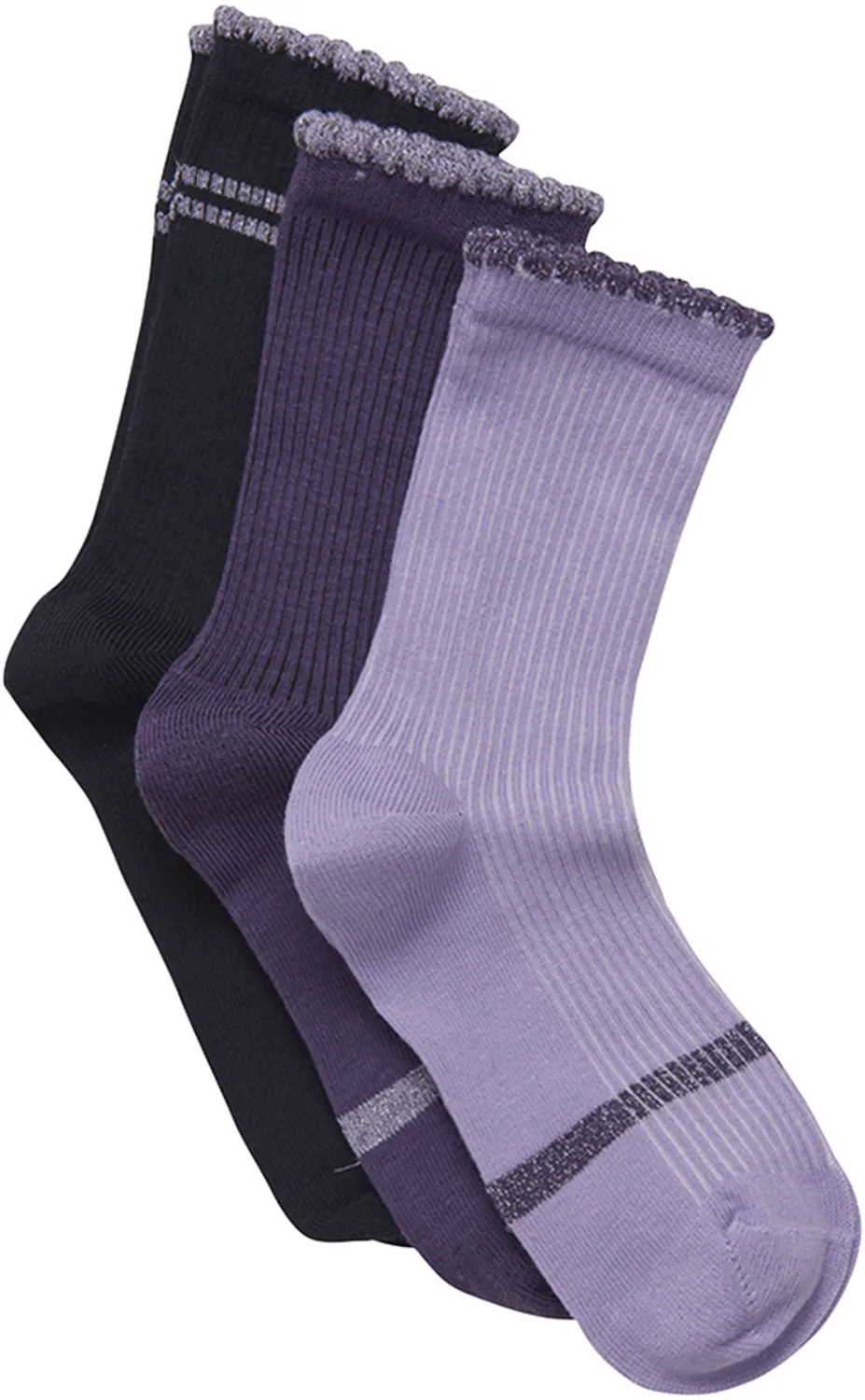 Creamie Kinder Str&uuml;mpfe Socken Set lila