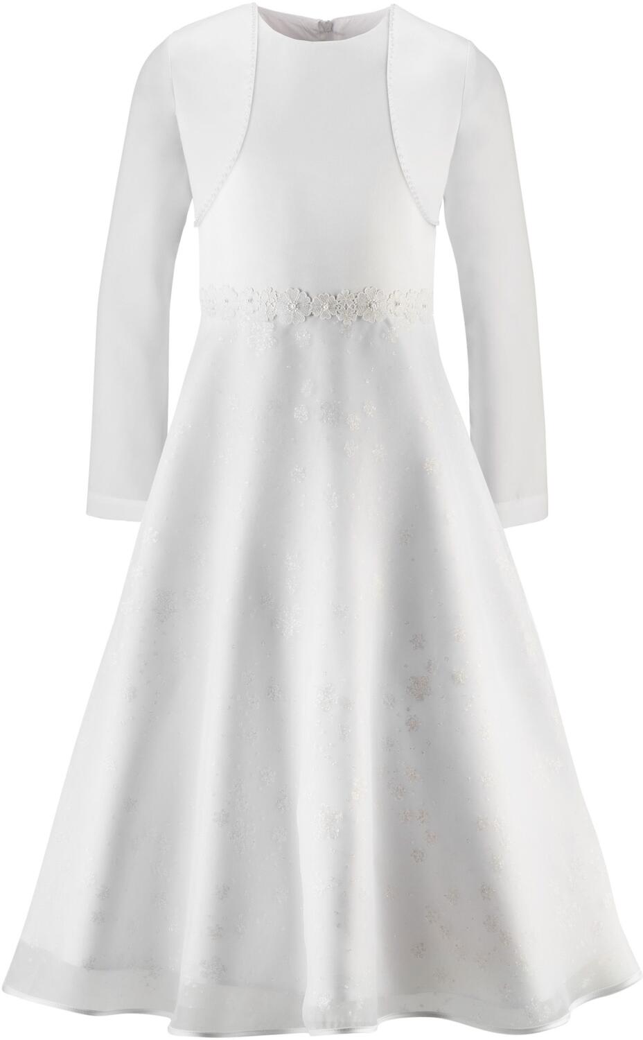 Eisend Girls klassisches Kommunionkleid Cosima wei&szlig;