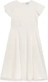 DANAMADE Kommunionkleid festliches Kinderkleid Siena ecru