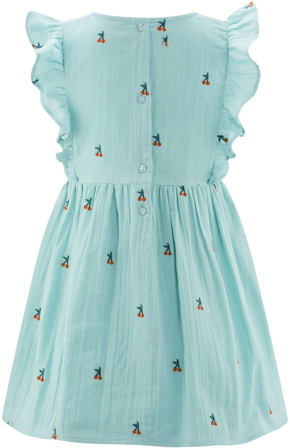 Happy Girls M&auml;dchen Kinder Kleid Sommerkleid Kirschen t&uuml;rkis