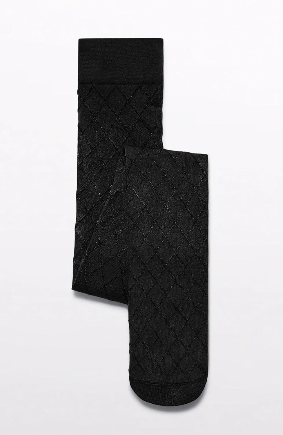 abel & lula Kinder M&auml;dchen Strumpfhose Rauten schwarz