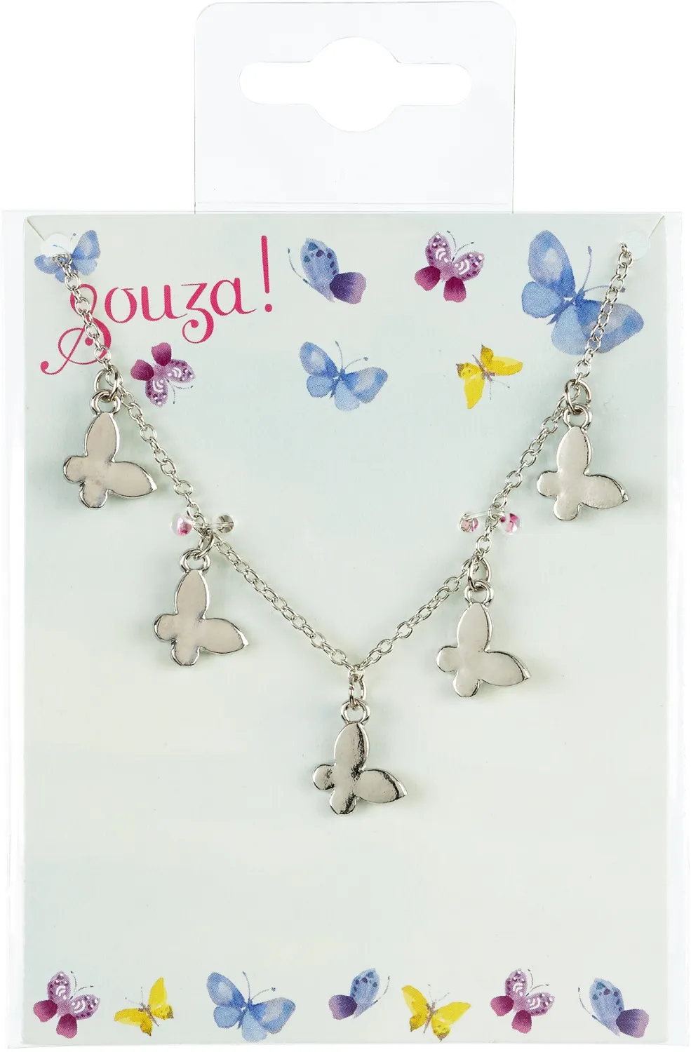 Souza Kinder-Halskette Schmetterlinge Karen Farbwahl